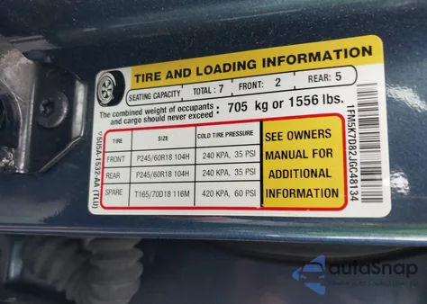 2018 Ford Explorer Xlt from USA, damaged, VIN 1FM5K7D82JGC48134